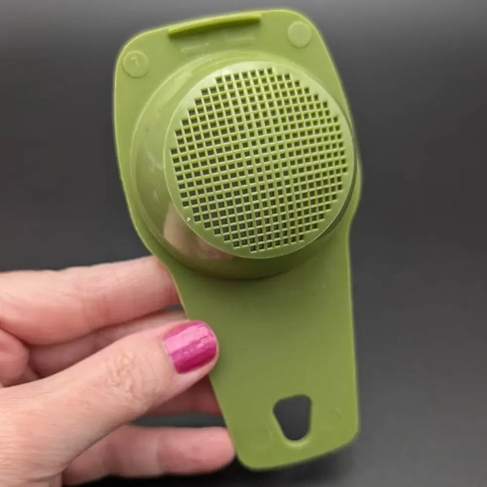 Vtg Airstream Kitchen Set Avocado Green Plastic Promotional Kitchen Tools USA RV